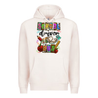 Pale Pink School driver bus Premium Hoodie - CowhideDigitalArt