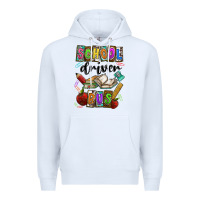 White School driver bus Premium Hoodie - CowhideDigitalArt