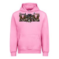 Fuchsia Pink proud army mom Urban Hoodie - SublimationCraftShop