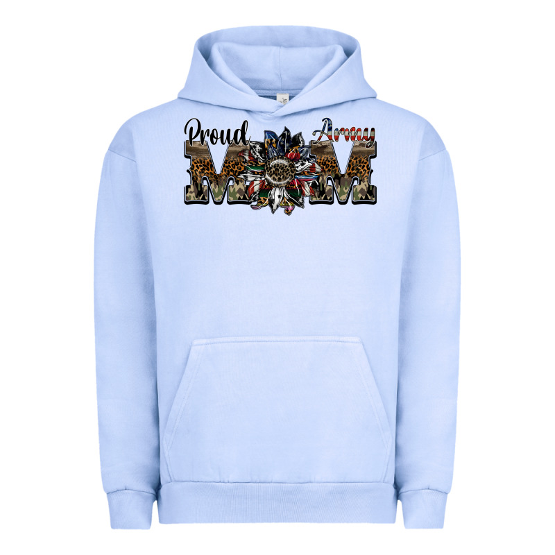 Proud Army Mom Urban Hoodie by SublimationCraftShop | Teevron