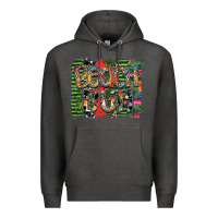 Charcoal Heather beach bum Premium Hoodie - SublimationCraftShop
