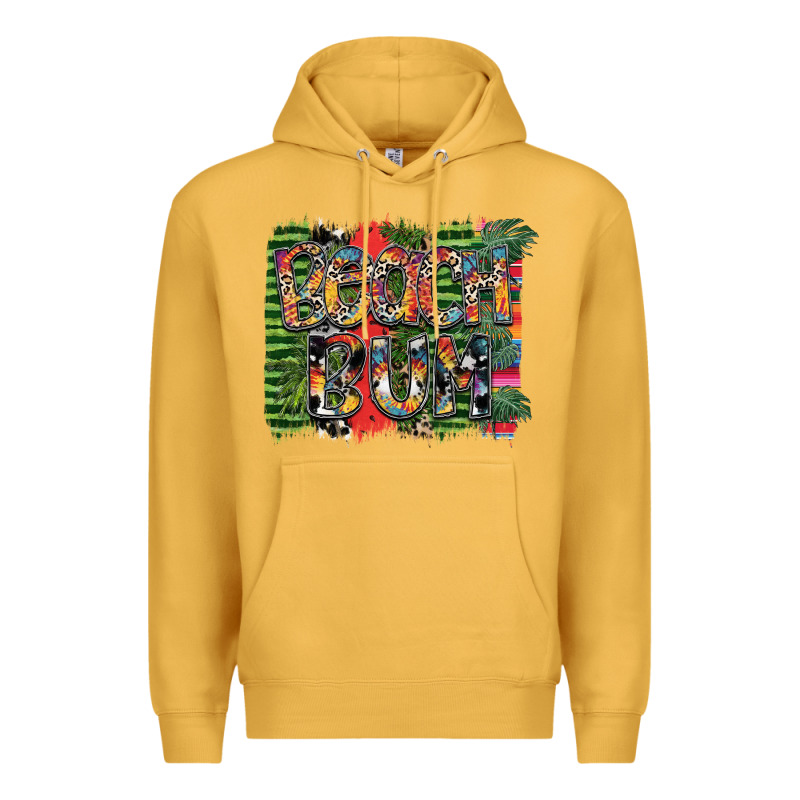 Beach Bum Premium Hoodie by SublimationCraftShop | Teevron