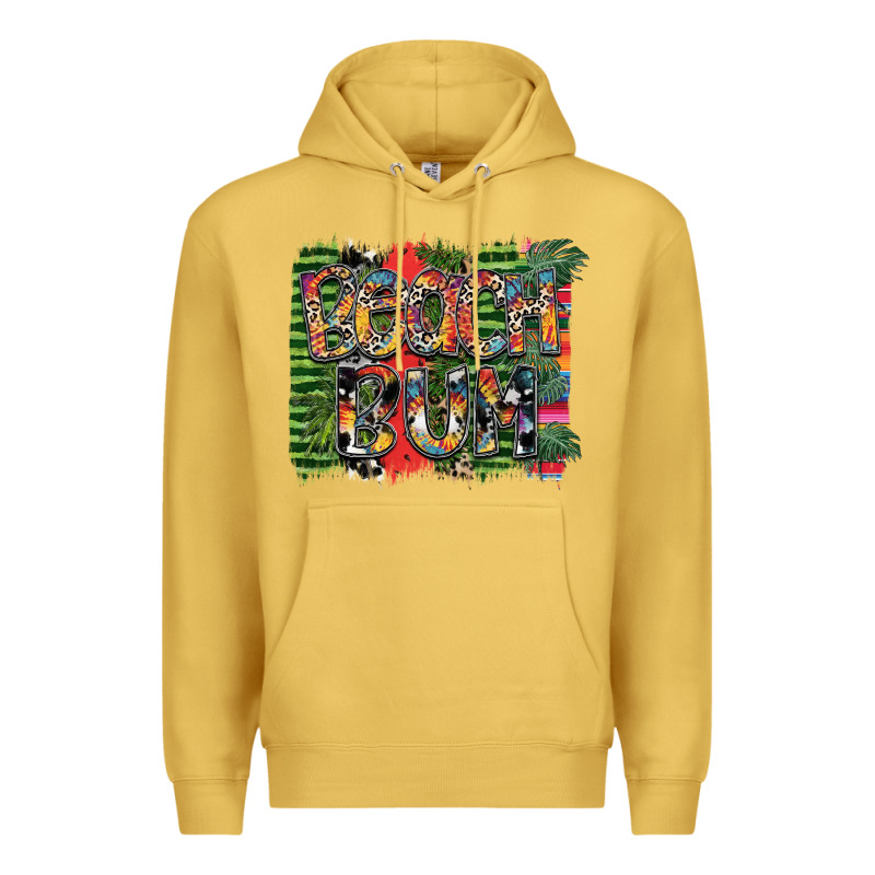 Beach Bum Premium Hoodie by SublimationCraftShop | Teevron