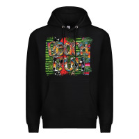 Black beach bum Premium Hoodie - SublimationCraftShop