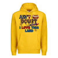 Lemon Ain't no doubt i love this land 4th of july Premium Hoodie - CowGirlArtShop