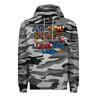 Slate Camo Ain't no doubt i love this land 4th of july Premium Hoodie - CowGirlArtShop