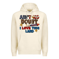 Tofu Ain't no doubt i love this land 4th of july Premium Hoodie - CowGirlArtShop