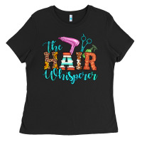 Black the hair whisperer Ladies Tee - Artiststas