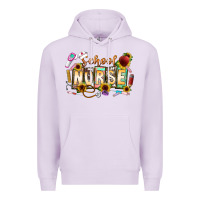 Lilac school nurse Premium Hoodie - CowhideDigitalArt