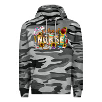 Slate Camo school nurse Premium Hoodie - CowhideDigitalArt