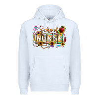 White school nurse Premium Hoodie - CowhideDigitalArt