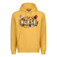 Mustard school nurse Premium Hoodie - CowhideDigitalArt