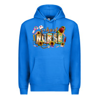 True Royal school nurse Premium Hoodie - CowhideDigitalArt