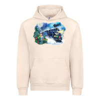 Sandshell polar express winter Urban Hoodie - FaDigitalArtStudio