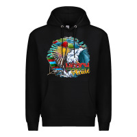 Black beach please Premium Hoodie - SublimationCraftShop