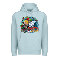 Blue Mist beach please Premium Hoodie - SublimationCraftShop
