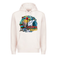 Pale Pink beach please Premium Hoodie - SublimationCraftShop