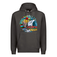 Smoke beach please Premium Hoodie - SublimationCraftShop