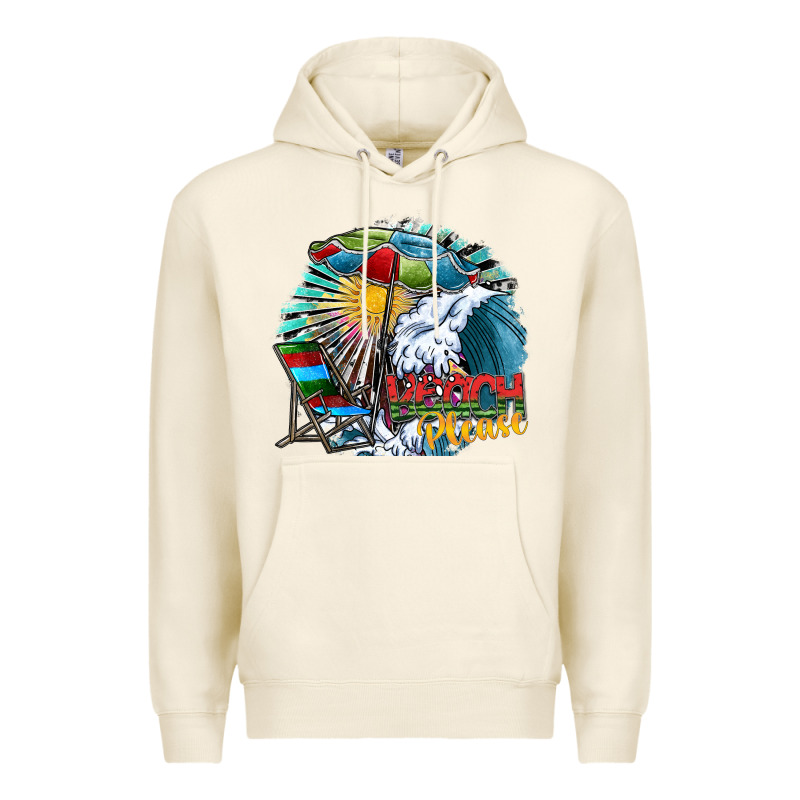Beach Please Premium Hoodie by SublimationCraftShop | Teevron