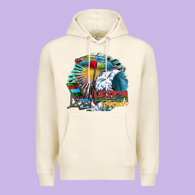 Beach Please Premium Hoodie Designed By Sublimationcraftshop