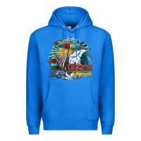 True Royal beach please Premium Hoodie - SublimationCraftShop