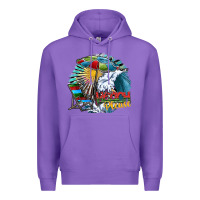 Purple beach please Premium Hoodie - SublimationCraftShop