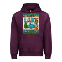 Mauve Wine lake life air freshener Urban Hoodie - HRA Design Shop