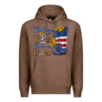 Chestnut the land of the yee the home of the haw Premium Hoodie - HRA Design Shop