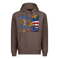 Coffee the land of the yee the home of the haw Premium Hoodie - HRA Design Shop