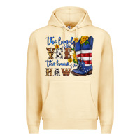 Pina Colada the land of the yee the home of the haw Premium Hoodie - HRA Design Shop