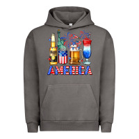 Pigment Tornado 4th of July American drinks America Urban Hoodie - Neo Western