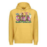 Antique Gold qma qualified medical aide Premium Hoodie - AdoDesignShop