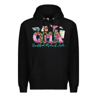 Black qma qualified medical aide Premium Hoodie - AdoDesignShop