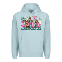 Blue Mist qma qualified medical aide Premium Hoodie - AdoDesignShop
