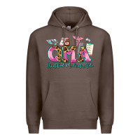 Coffee qma qualified medical aide Premium Hoodie - AdoDesignShop