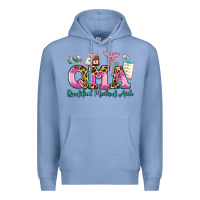 Colony Blue qma qualified medical aide Premium Hoodie - AdoDesignShop