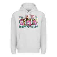 Dove Grey qma qualified medical aide Premium Hoodie - AdoDesignShop