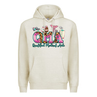 Oatmeal Heather qma qualified medical aide Premium Hoodie - AdoDesignShop