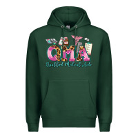 Sports Green qma qualified medical aide Premium Hoodie - AdoDesignShop