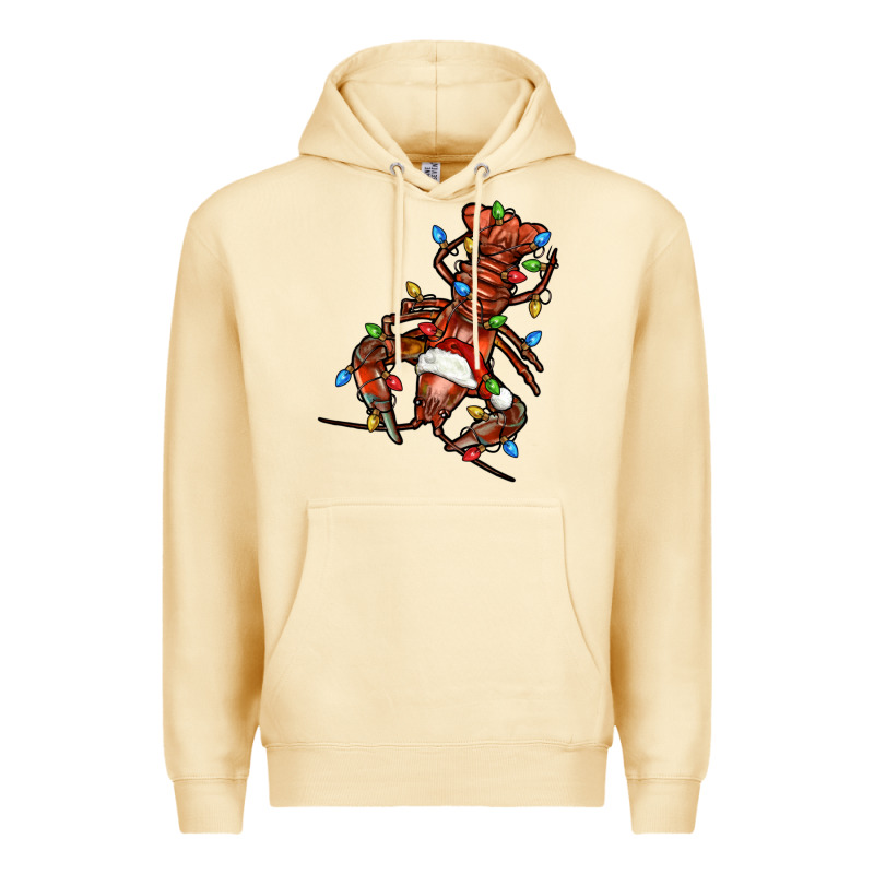 Christmas Crawfish Premium Hoodie by FaDigitalArtStudio | Teevron