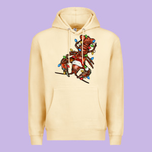 Christmas Crawfish Premium Hoodie Designed By Fadigitalartstudio