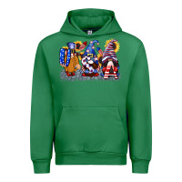 Emerald USA 4th of July gnomes  4th of july Urban Hoodie - CowGirlArtShop