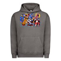 Pigment Tornado USA 4th of July gnomes  4th of july Urban Hoodie - CowGirlArtShop