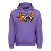 Tulip USA 4th of July gnomes  4th of july Urban Hoodie - CowGirlArtShop