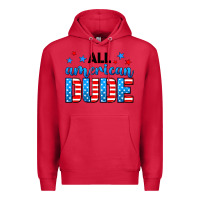Cardinal All American dude Premium Hoodie - Neo Western