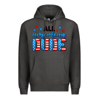 Charcoal Heather All American dude Premium Hoodie - Neo Western