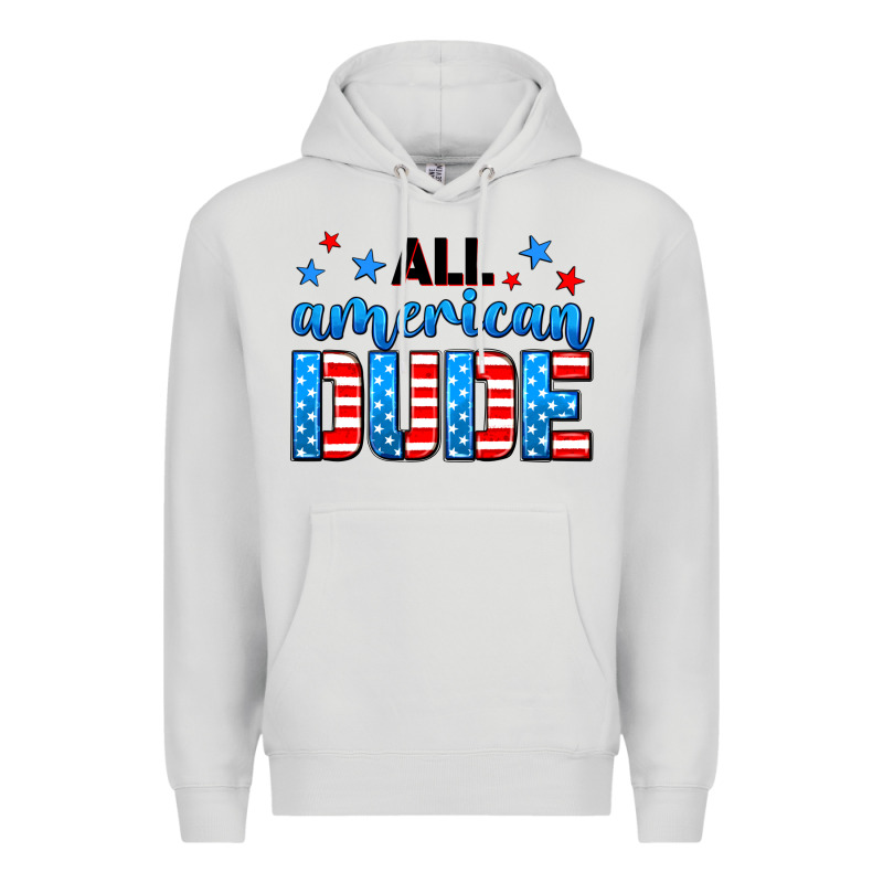 All American Dude Premium Hoodie by Neo Western | Teevron
