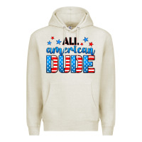 Oatmeal Heather All American dude Premium Hoodie - Neo Western