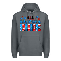 Rock All American dude Premium Hoodie - Neo Western