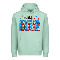 Seafoam All American dude Premium Hoodie - Neo Western